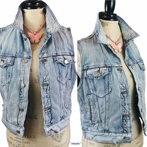 J. Crew Distressed Vest